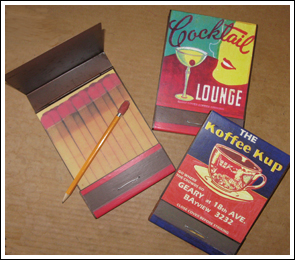 Koffee Kup & Cocktail Lounge Notepads 