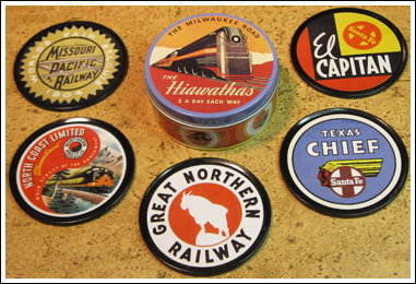 Vintage Travel Coasters